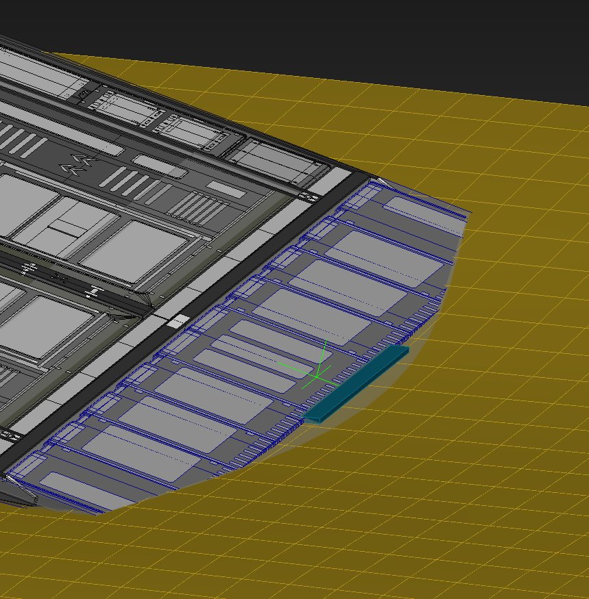 mintrieri's tweet photo. @PPRGamers Yes, ends of the ramps are able to intersect uneven terrain, a standard now. Gaps are filled with another wheel-only collision type that animates into place. We want the ramps/lifts to auto-adjust. But now this prevents some ramp damage, helps trolleys and some physics issues. https://t.co/QdAQrszfyQ