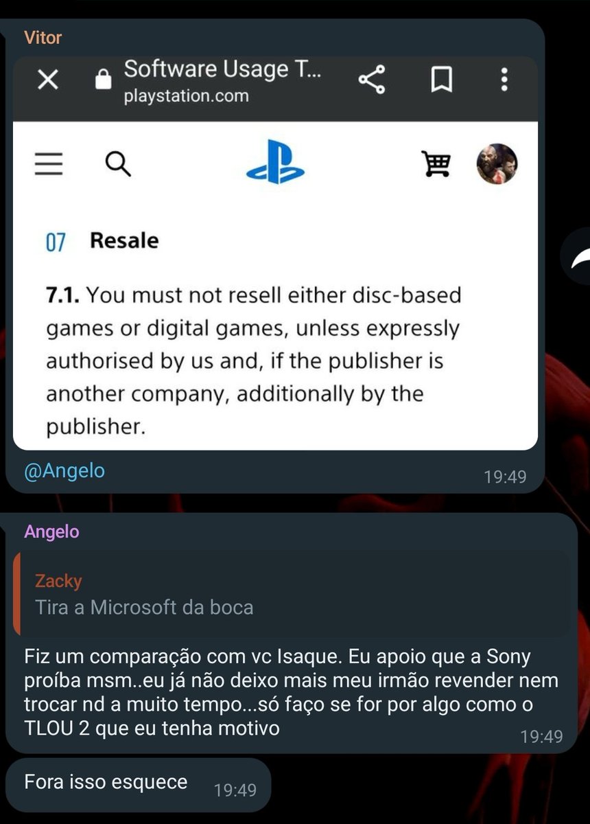 zurezin's tweet image. Potencial de passar pano em qualquer coisa que a Playstation faz... #Playstation #Xbox