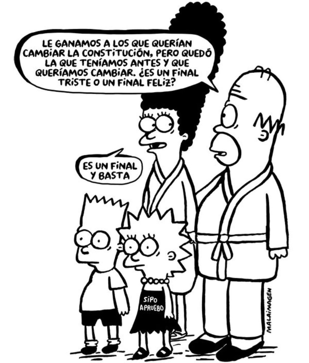 Chile. Se quedan con la constitución de Pinochet. <a href="/PaolaDragnic/">Pao Dragnic</a>