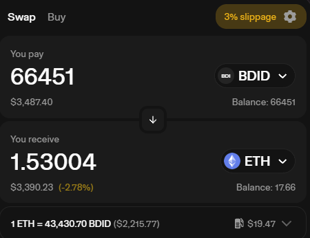 mithufood's tweet photo. received $BDID airdrop https://t.co/JkKDeZIedt https://t.co/4pVO49nTSM