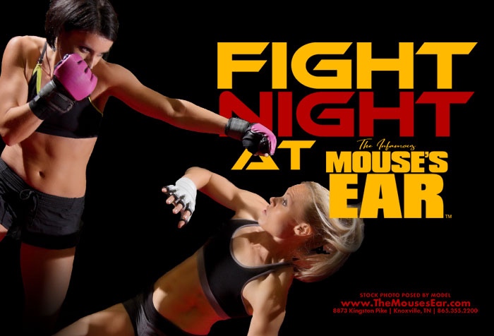 Ready for a wild night? 🤩 Join us at The Mouse's Ear for Fight Night on the last Sunday of every month! 🥊 Our showgirls will be throwing down 💥 in all kinds of fun and unexpected ways! 🤪 What should they wrestle in next? . . . #FIGHTNIGHT #Showgirls #TheMousesEar #Knoxville