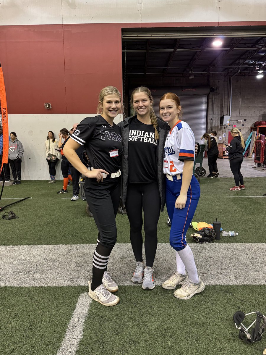 I had such a great time today <a href="/IndianaSB/">Indiana Softball</a> camp! Got to learn lots and have fun. Thank you to <a href="/CoachStanton/">Shonda Stanton</a> and <a href="/GabbiJenkins23/">Gabbi Luse</a> for putting on a great camp. Can’t wait for the next one.
<a href="/JHunt_IFE/">Jennifer Hunt</a> <a href="/shanon_searle11/">Shanon Searle</a> <a href="/ryandgreenwood/">Ryan Greenwood</a> <a href="/FusionSB_16Nat/">Fusion 16u National Unruh/Hunt</a> <a href="/Floyd_Softball/">FloydCentralSoftball🥎</a>