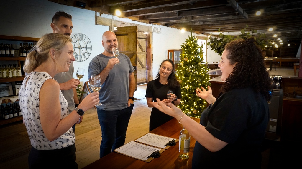 Come for a Christmas tasting at Tahbilk Cellar Door; we'd love to host you! 

Tastings are free of charge, and our team is on hand to help you find your favourite. 

tahbilk.wine/CellarDoor