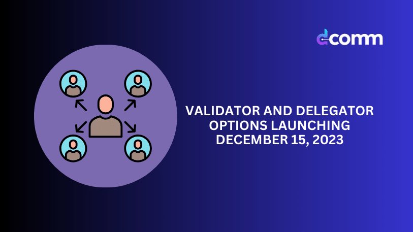 iambeejahh's tweet image. The Power of Validators &amp;amp; Delegators in #DComm

In the world of blockchain, validators play a crucial role. They validate transactions, secure the network, and maintain consensus. Excitingly, within DComm, validators will be the backbone of our decentralized energy data network.