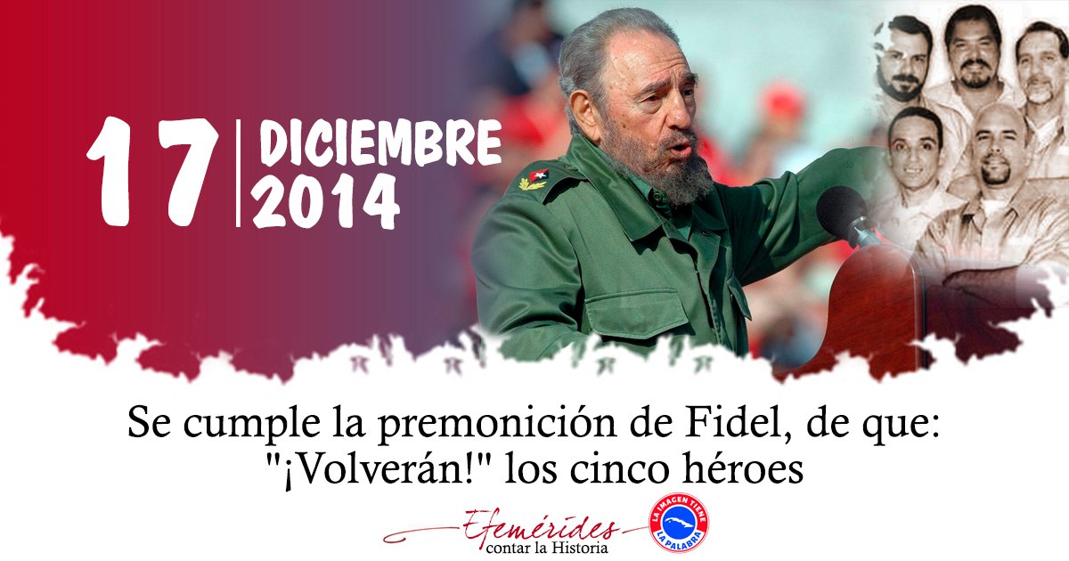 Un vez más lo que #Fidel prometió lo cumplió. Dijo volverán y volvieron. #FidelPorSiempre @LogVanguardia @MinfarC @Ucimed_Cuba