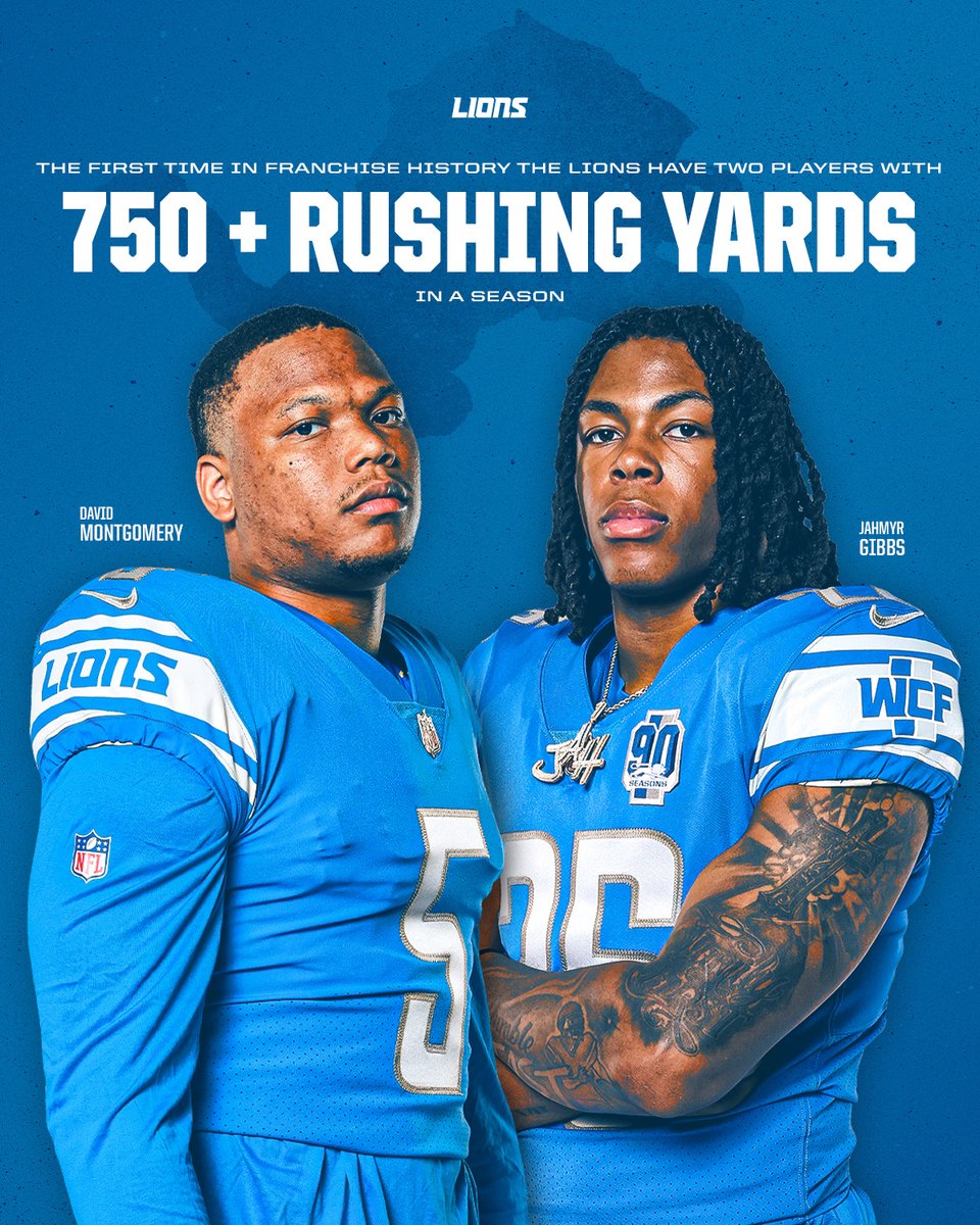 Lions's tweet photo. Go together like PB&amp;J 

#ProBowlVote 
@MontgomerDavid 
@Jahmyr_Gibbs1 https://t.co/OlhyfnKmXE
