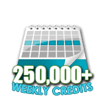 I love my new 250,000 Credits in a Week badge! Thank you to all my #Flirt4Free friends for making this<a href="/tag/flirt4free"class="tags"><span>#flirt4free</span></a>