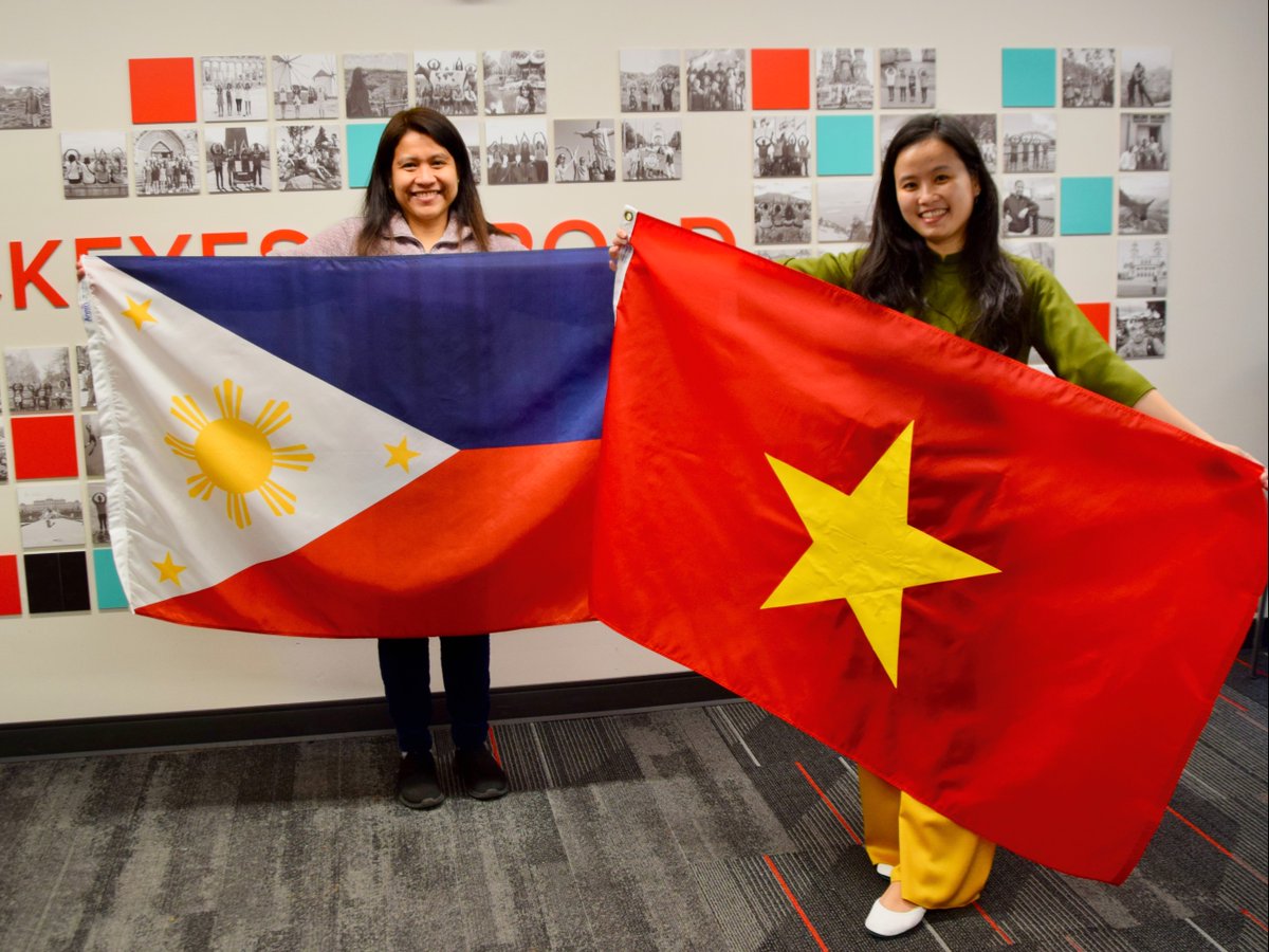 Congratulations to all the international students graduating today! 🎓 You're officially a #BuckeyeforLife ❤️🌰