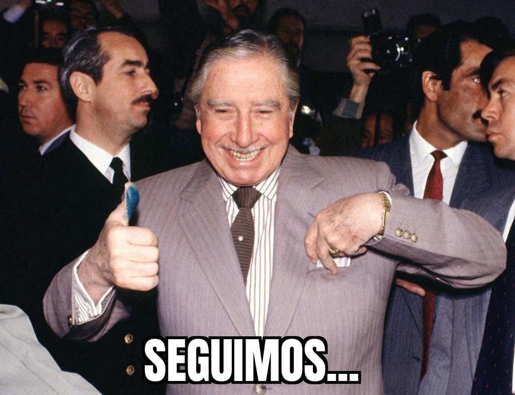 ComunismoMierda's tweet image. Nadie pensó que una constitución hecha por 4 generales sería y daría tanta estabilidad a chile !!!! 
😂🤣😂🤣😂🤣😂🤣😂🤣