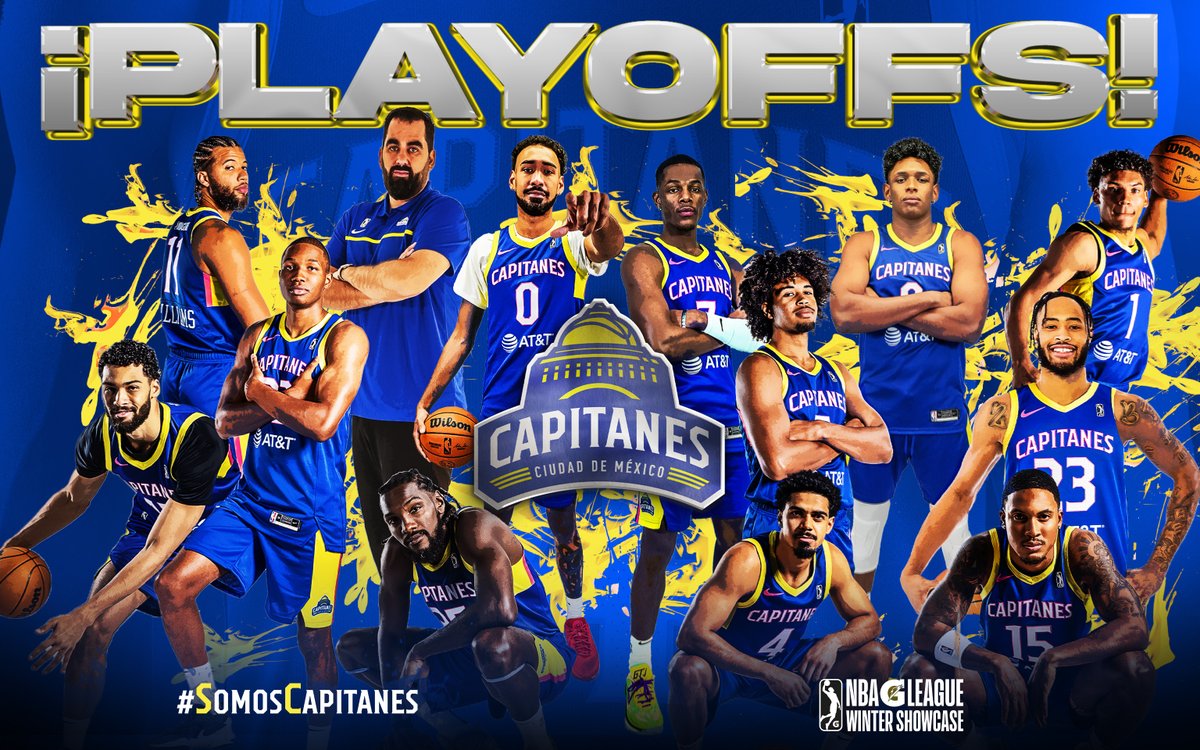 ¡¡CLASIFICAMOS A PLAYOFFS DEL WINTER SHOWCASE COMO LÍDERES DEL SOUTH POD DE LA G LEAGUE!!🥳🏆

¡Gracias por todo su apoyo, #FamiliaCapitán! Esto es gracias a uds! Pronto les compartiremos horarios para que nos apoyen desde casa💙💛

#SomosCapitanes
#GLeagueWinterShowcase