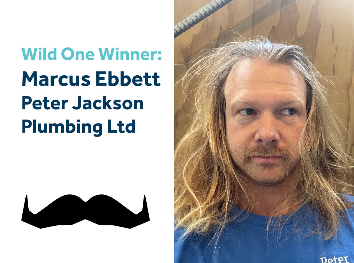 Marley New Zealand, Masterlink and Master Plumbers announce winners of Movember Industry Challenge:

Team Winner: JLP Limited
Slug Winner: Kevin Pitt
Trucker Winner: Brodhi Curtis
Wild One Winner: Marcus Ebbett

Move Winner: Dave Norriss

Thanks to EVERYONE who was involved!