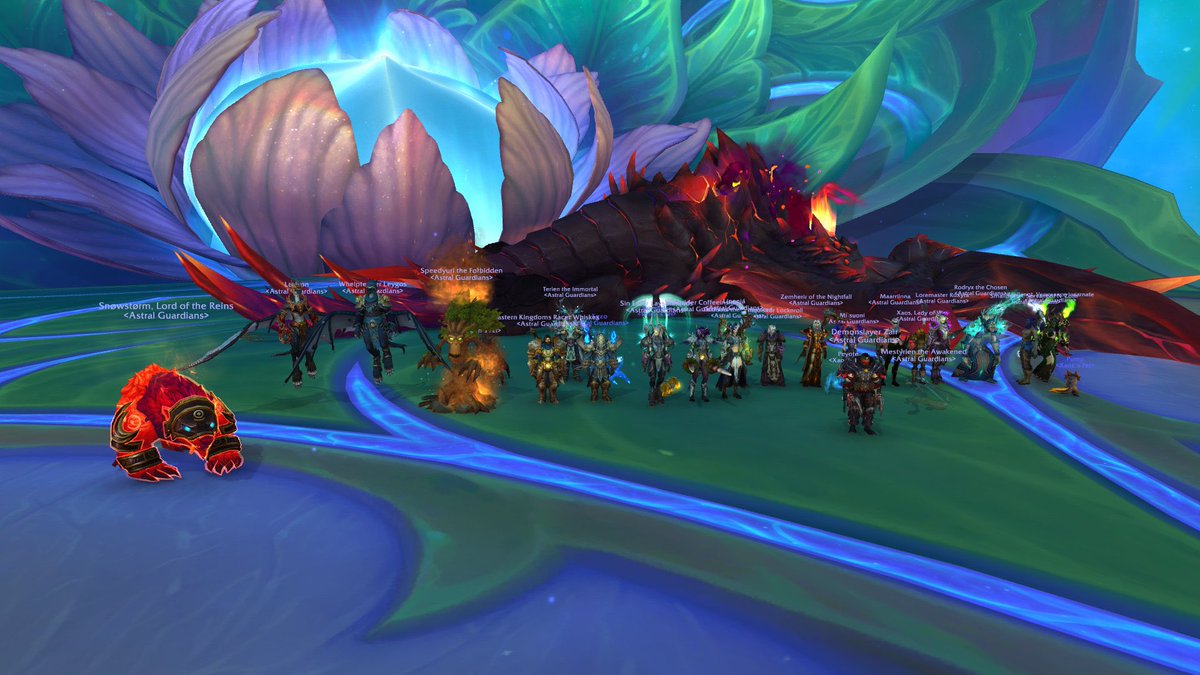 I love World of #Warcraft

And raiding with my guild mates.