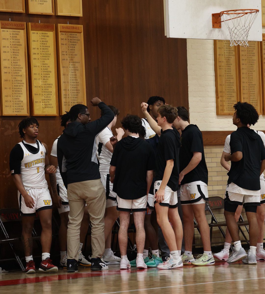 We picked up another win against a gritty HYDE team in our KIT finale before the holiday break! 

-Chris Powell: 23P (4 threes), 5A, 2B
-Jermaine James: 13P, 4A, 3R, 2S
-Wills Lown: 12P, 3R, 3S, 2A
-Jayden Reid: 10P, 13R, 3A, 3B
-Will Whiting: 3P, 1R, 1A

#Westy🏀 #KIT🔥