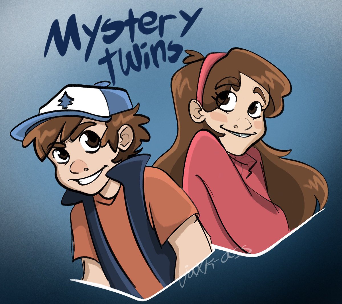 It’s been a while since I last sketched them 😭🌲💫 

#GravityFalls #dipperpines #mabelpines