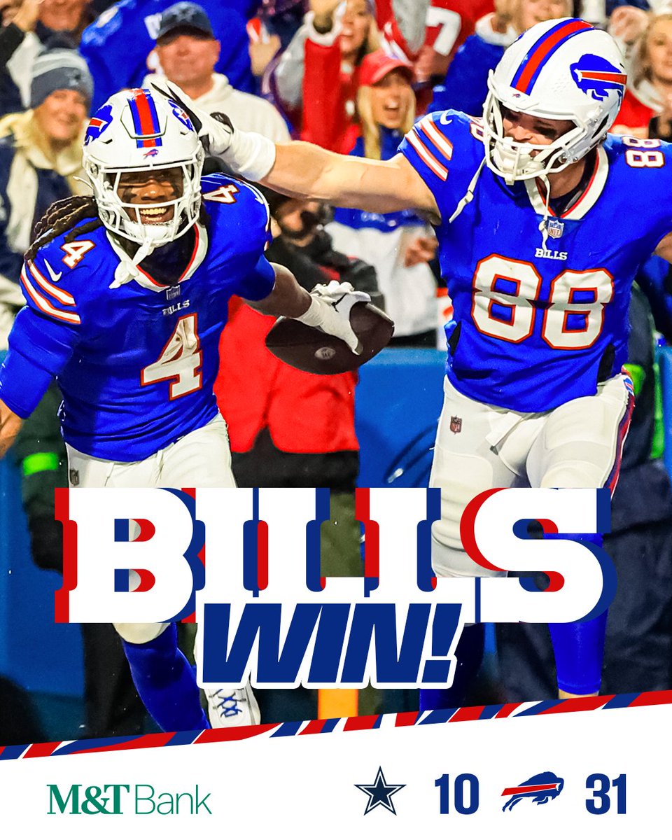 BILLS WIN!!!! #DALvsBUF | #BillsMafia