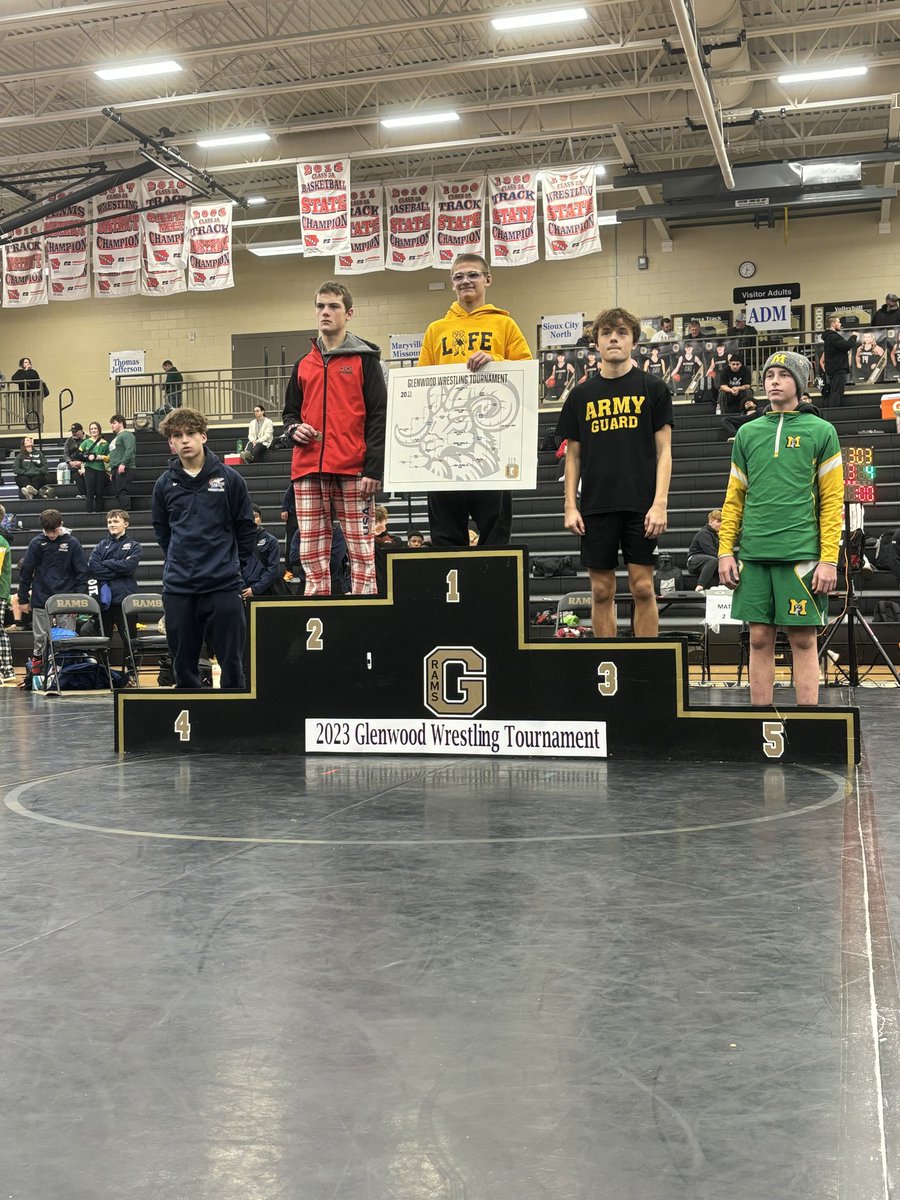 Congratulations to Ethan West on his 3rd Place finish at the 3rd annual Glenwood wrestling invitational!! <a href="/GlenwoodRams/">Glenwood Rams</a> <a href="/CoachButhePE/">Adam Buthe</a> @CoachAsche