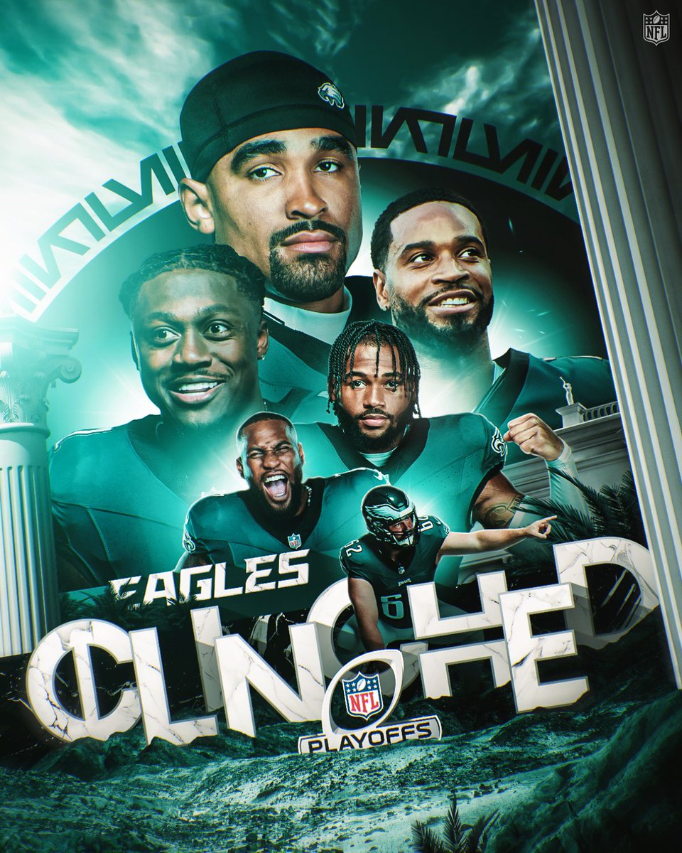 The @Eagles are heading back to the #NFLPlayoffs!

#CellyClinched @budlight