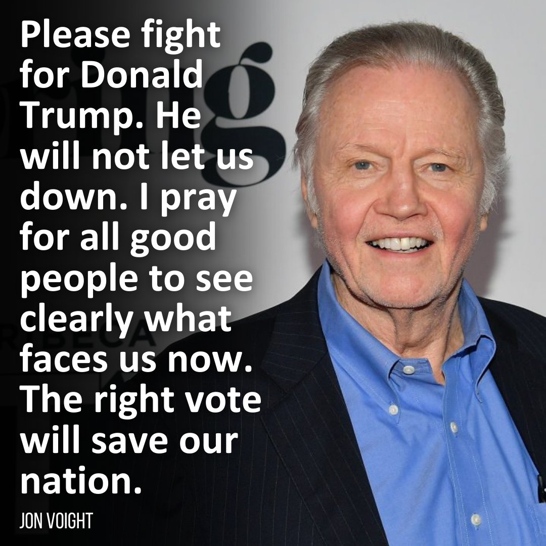 ACTBrigitte's tweet image. I wish everyone in Hollywood was wise like Jon Voight!