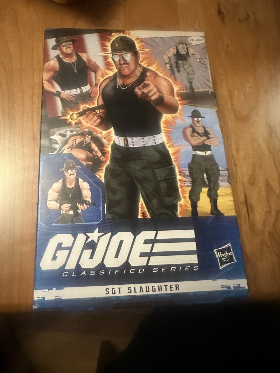 When you’re not feeling good and your friend comes over saying feel better maggot! With a gift <a href="/_SgtSlaughter/">SGT SLAUGHTER</a>