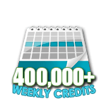 I love my new 400,000 Credits in a Week badge! Thank you to all my #Flirt4Free friends for making this<a href="/tag/flirt4free"class="tags"><span>#flirt4free</span></a>