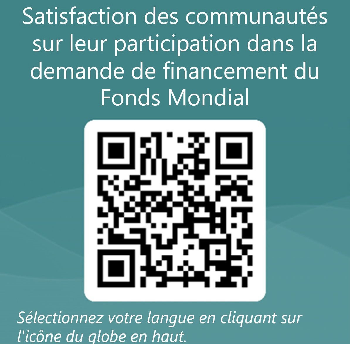 Votre Avis Compte! Aidez-nous à comprendre le niveau de satisfaction des communautés par rapport au processus de développement des demandes de financement du <a href="/GlobalFund/">The Global Fund</a> CG7! Remplissez et partagez cette enquête de 10 minutes forms.office.com/r/dCTC3VETmX(Date limite : 14 Jan 2024)
