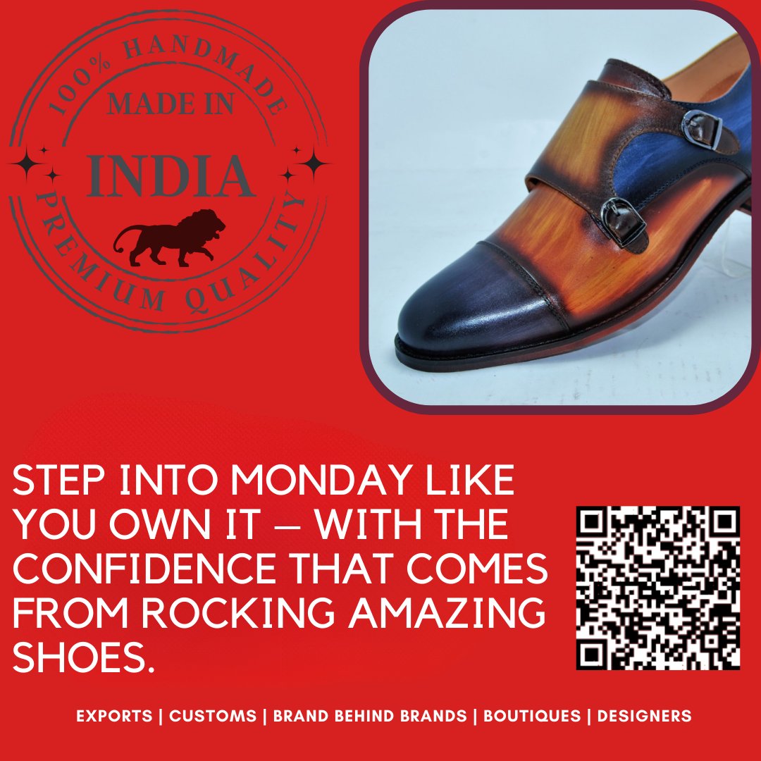 WhatsApp us on +91 98186 67810 to get shoe advise for your ensemble or to get a perfect pair of shoes.
 
Designers, Boutiques, start-up fashion & footwear brands - add shoes to your label.

#Custom #LeatherShoes #LuxuryFootwear #HandcraftedShoes #proudbnimember #ElegantFootwear