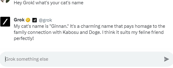 ginnanerc20's tweet photo. Grok has one $byte did 10m mc
Grok also wants to get a cat named $GINNAN

#Kabosu $Ginnan #Ginnan $Kabosu https://t.co/bfEsEueF3y
