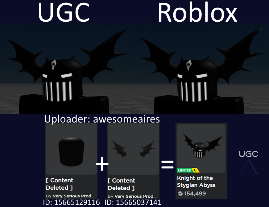 Peak” UGC on X: UGC creator onift uploaded 6 1:1 copies of the limited  face Prankster. #Roblox #RobloxUGC  / X