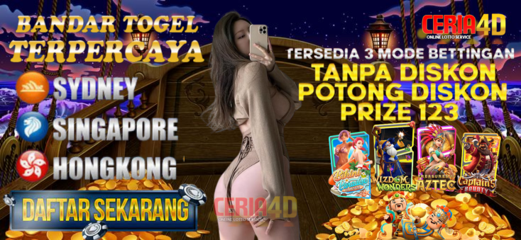 ceria4d88's tweet image. Ceria4d Bandar Togel  &amp;amp; Slot Terpecaya SeAsia!!
Ceria4d Ada 15 Pasaran Togel Terbesar &amp;amp; Game Slot Termuda withdraw!!
Buktikan dan Nikmati Sensasi withdraw bersama GRUP CERIA4D 2
#Terminalbus #pangkalanojek #ojekonline #bandartogel #togeljp #slotgacor #slotjp #susu #utra #sexy
