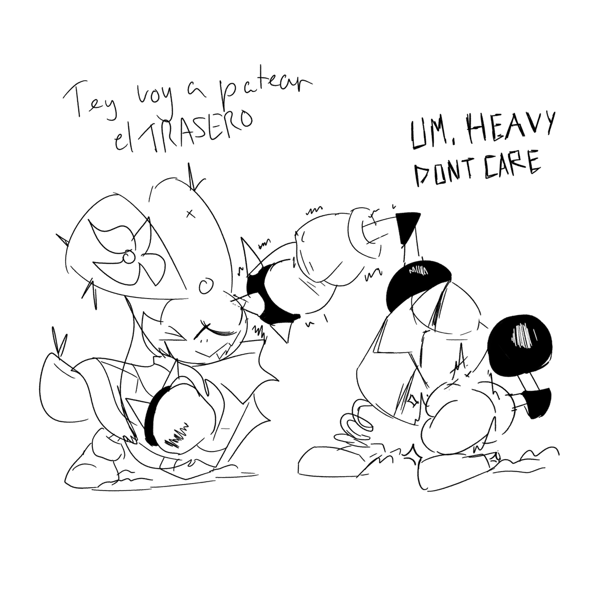 lightdasher's tweet photo. Here's a lil Cacee v Heavy doodle I put together rq 😊🌵

#myart #cacee #SonicTheHedeghog https://t.co/5EN7NmLYUb