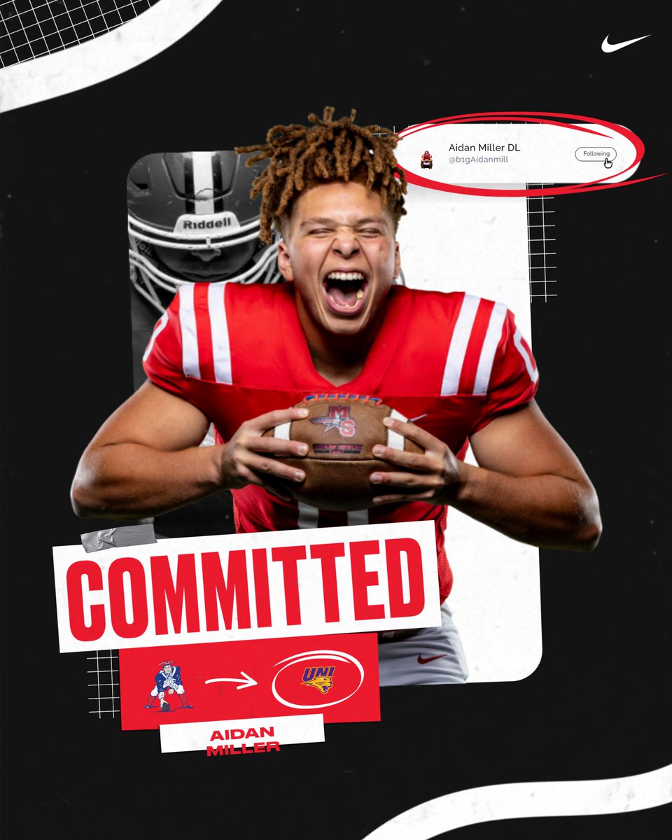 Millard South Football (@msouthfootball) on Twitter photo Big Day for <a href="/b1gAidanmill/">Aidan Miller DL</a> & <a href="/MSouthFootball/">Millard South Football</a> Wednesday! Signing with <a href="/UNIFootball/">UNI Football</a> <a href="/BrycePaup/">Bryce Paup</a> <a href="/CoachJoeGanz/">Joe Ganz</a> Big Day for <a href="/b1gAidanmill/">Aidan Miller DL</a> & <a href="/MSouthFootball/">Millard South Football</a> Wednesday! Signing with <a href="/UNIFootball/">UNI Football</a> <a href="/BrycePaup/">Bryce Paup</a> <a href="/CoachJoeGanz/">Joe Ganz</a>