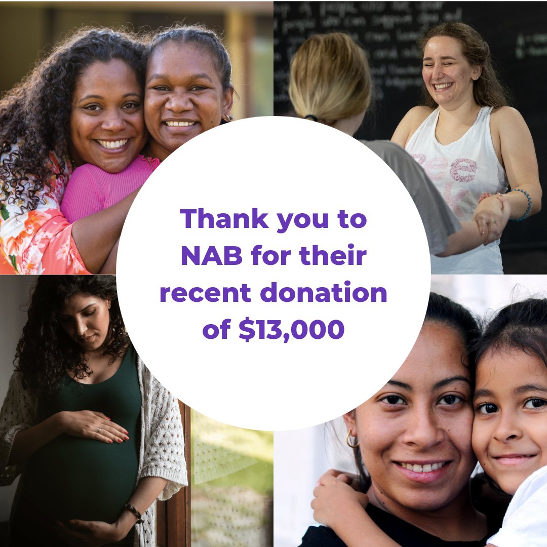 Thank you so much to NAB for their recent donation of $13,000. NAB’s donation will go towards creating leadership pathways for young women and gender diverse people with lived experience of homelessness and housing insecurity.