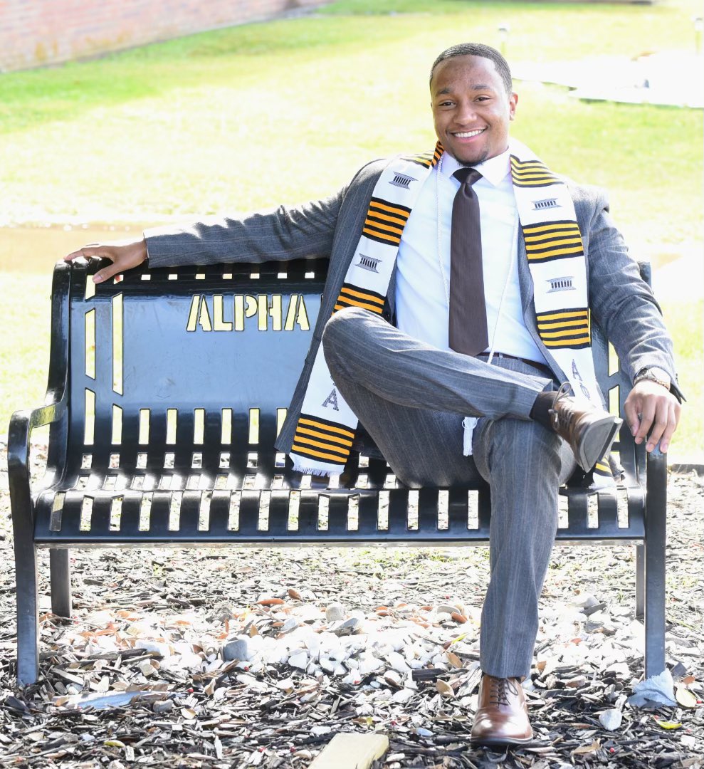 DeltaSigma1952's tweet photo. But most of all we graduate! 

Bro. Tanner Staten (Sp ‘23) plans on continuing his studies in preparation for the MCAT post graduation. Congratulations and continue to hold the light high! 🕯️ #scholarship 

B.S in Biology https://t.co/envD0nR7x6