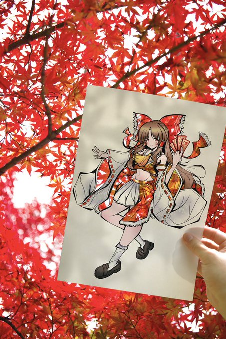 「autumn maple leaf」 illustration images(Latest)