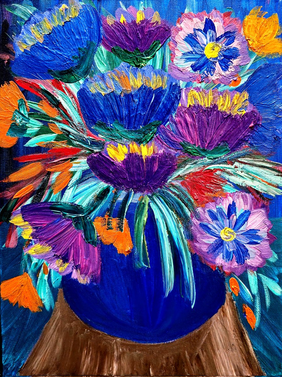 Kkartwork2020's tweet photo. Some of my lasted painting.  Abstract floral paintings #Abstract #floral #floralart #acrylicpainting #metallicpaint #newartwork #newartwork https://t.co/AjEiHUtE1z