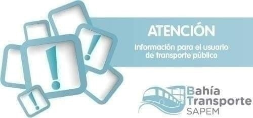 ⚠️Se informa que mañana lunes no se brindará el servicio de transporte público 

📢También permanecerán cerrados los puntos de atención Sube