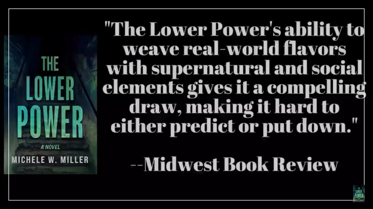 This from Midwest Book Review re. “THE LOWER POWER.”  Coming January 8, 2024 !  Read the review here. api.ripl.com/s/qoqddf

#NewBook #horror #socialhorror #SupernaturalThriller #books #voodoo #addiction #fiction #bookboost #INDIEBOOKBLAST #thriller