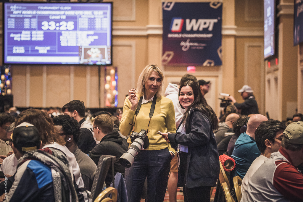 French #girlpower for the <a href="/Winamax/">Winamax Poker 🔞</a> &amp; <a href="/PMU_Poker/">PMU Poker 🔞</a> <a href="/TexapokerLive/">Texapoker Events Live</a> coverages at <a href="/WPT/">World Poker Tour</a> <a href="/WynnPoker/">Wynn Poker Room</a> . More pics on THE-ROUNDER.NET <a href="/florencemazet/">Florence Mazet</a> <a href="/cdarcourt_photo/">Caroline Darcourt</a>