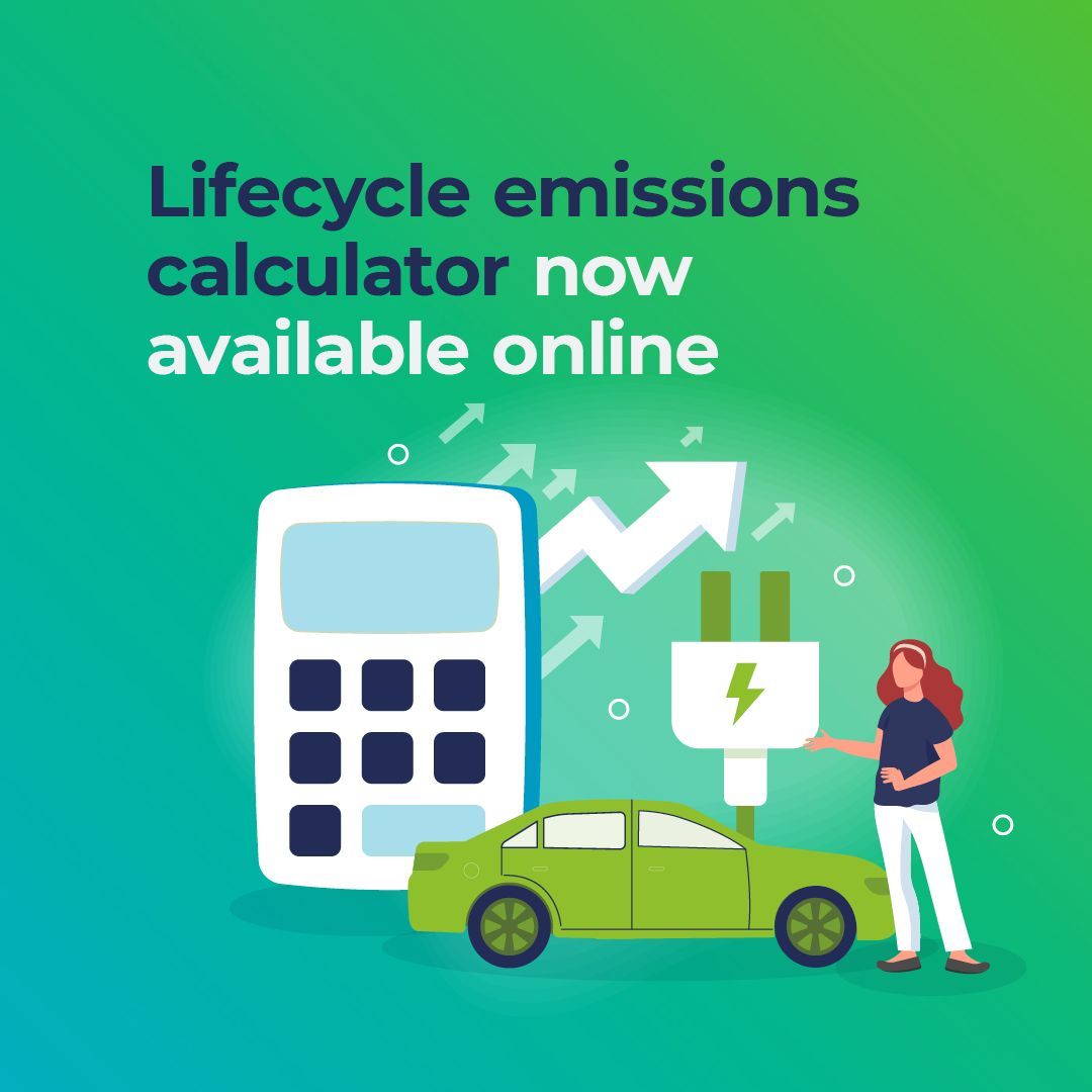 From #cradle to #grave – find out the #lifecycle #emissions of #electric, #hybrid + #petrol #vehicles using our new calculator. Check it out at: learn.evc.org.au