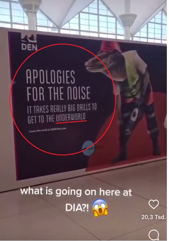 Wow, this is happening at the Denver International Airport.....

Revelation of the method.....

If you are not familiar with the controversy with the Denver International Airport research it..

It's deep and dark...

#WeWantAnswers