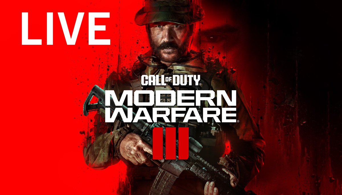 BL4CKGLG's tweet photo. 🔴[LIVE] Modern Warfare 3 Warzone (REPOST)

👉🏾https://t.co/VYIvkiQfXe

#CallofDuty #MW3 #Warzone #YouTube #YouTubeGaming #BFClan https://t.co/pV6trGrywX