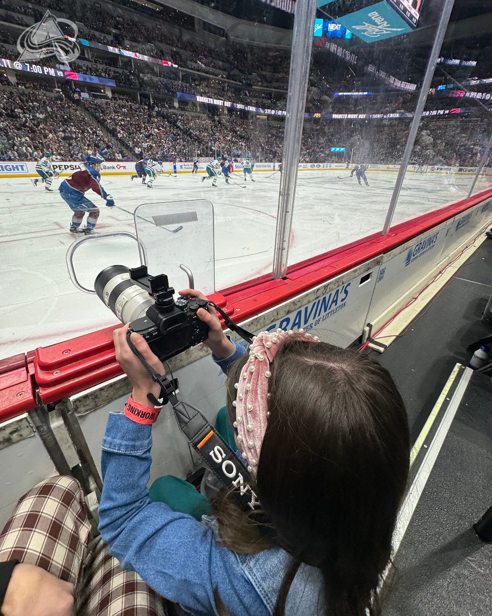 Avalanche's tweet photo. A Kelci captured celly 📸

#GoAvsGo | #NextGenAvs https://t.co/sZG7Gqa3oA