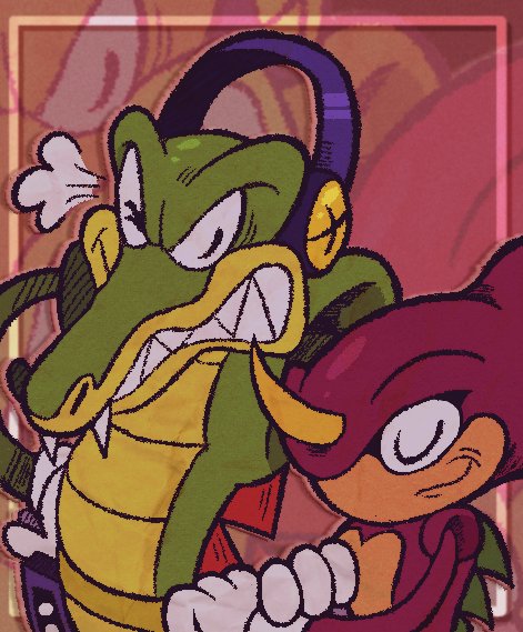 team Chaotix - Sonic modern figures #artwork