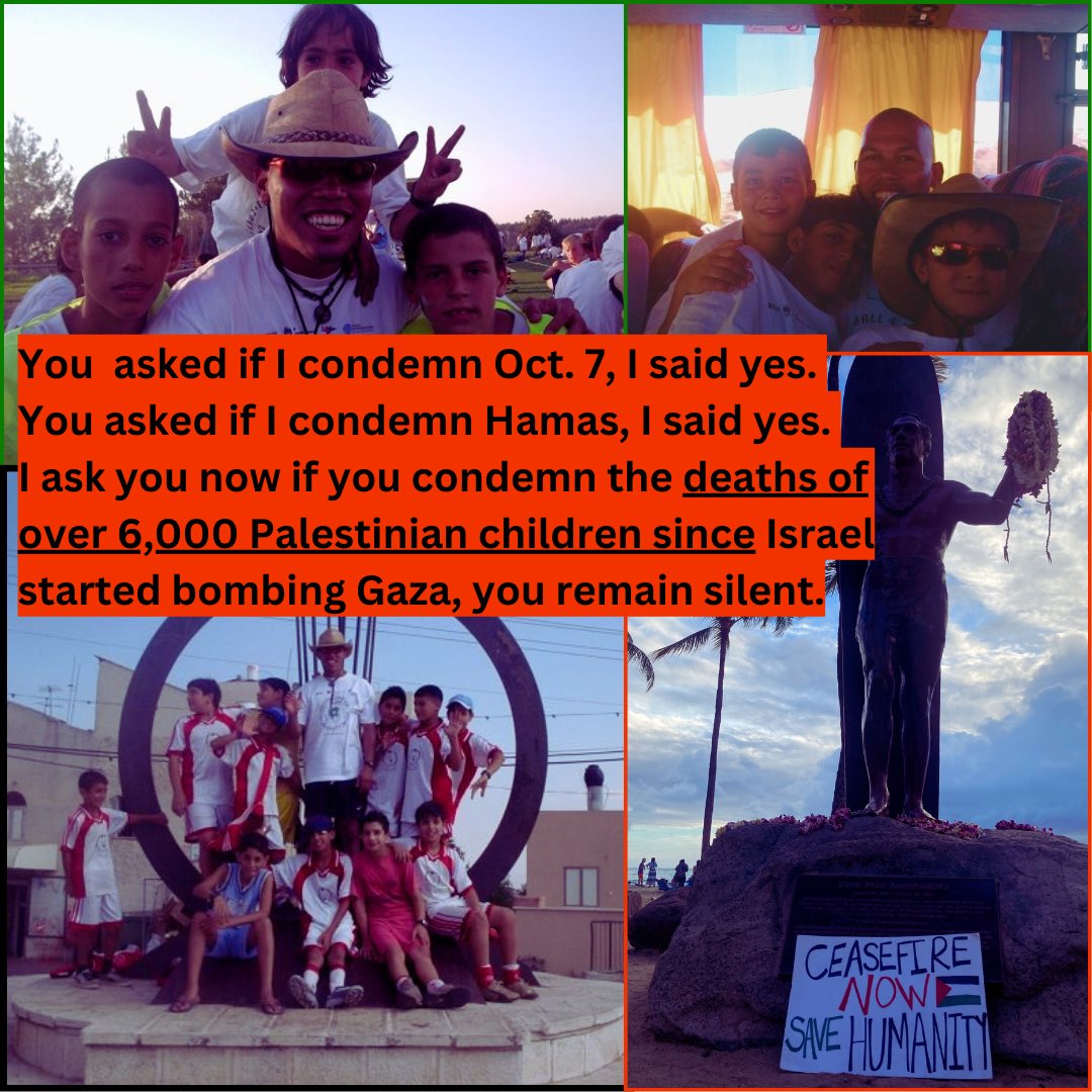 Over 6,000 children have been killed by the Israeli government’s bombing of Gaza since 10/7 CONDEMN THAT! For those that refuse to do so, their blood is on your hands. Think of that as you go to church this holiday season and ask yourself, what would Jesus do in his own homeland?