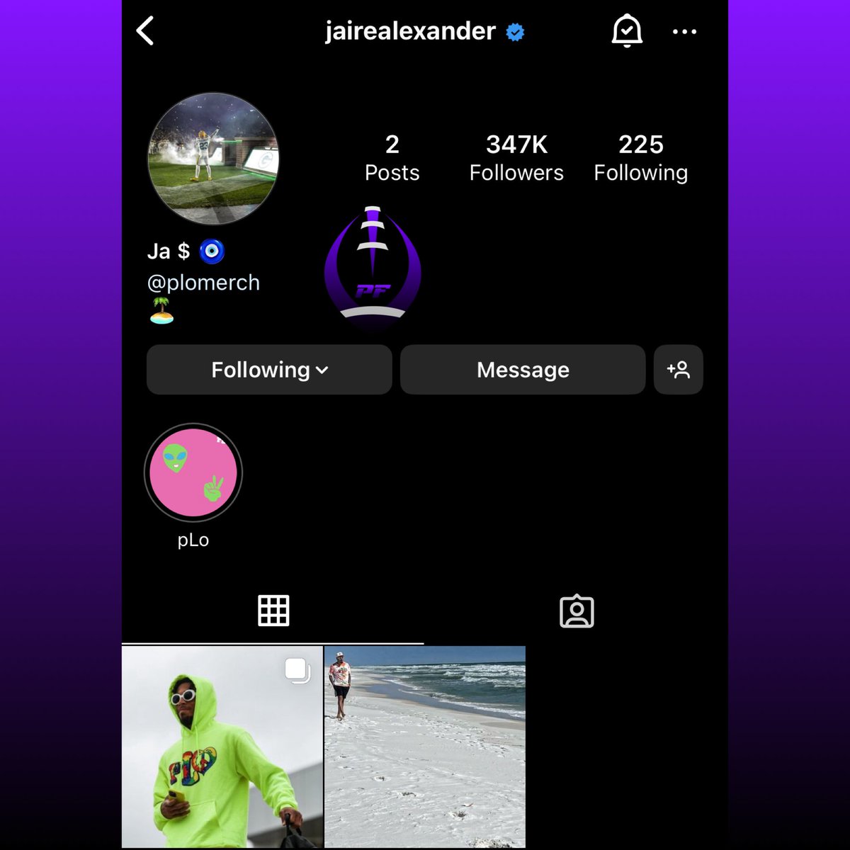 #Packers’ CB Jaire Alexander, who has been out for the last 5 weeks, has deleted all Packers content from his Instagram. 

Alexander, 26, signed a 4-year/$84M extension in 2022.