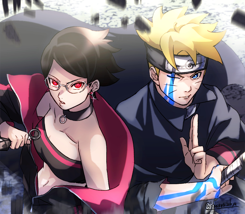 VAZOU! NOVO VISUAL DA SARADA EM BORUTO - (Timeskip) 