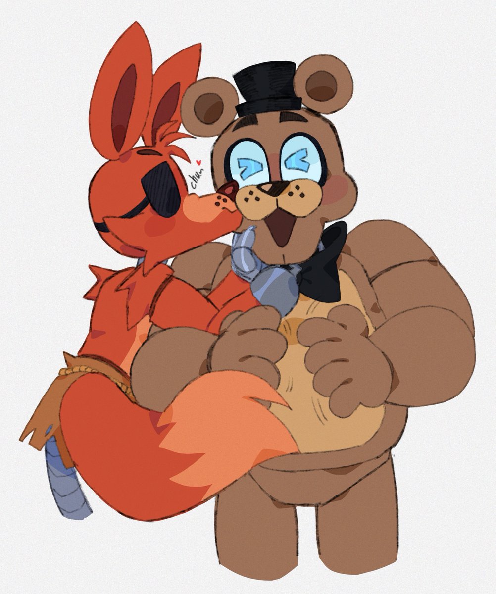 Them 
#Fnaf #FiveNightsAtFreddys
#foxyfnaf #freddyfazbear #frexy