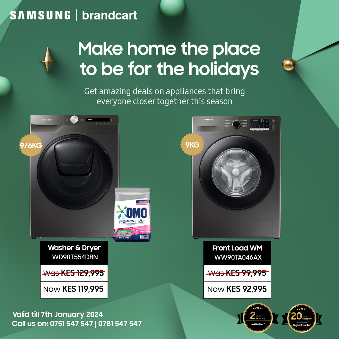 This the season of savings and upgrading your home, to celebrate the holidays in style.✨ Enjoy our special discounts on our home appliances and #TheFreestyle today, and bring everyone closer.

#Morewithsamsung
#holidayseason