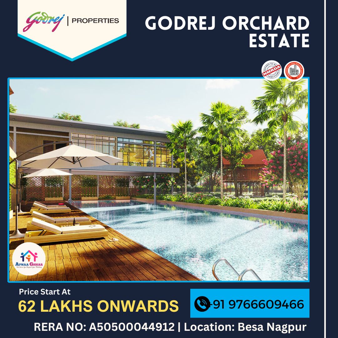 Godrej Orchard Estate is a new launch plotted development at Besa , Nagpur. This project offers classy amenities.

Contact No:- +91 9766609466
Location:- Besa, Nagpur

#godrejproperties #realestate #property #realestateinvesting #realestateowners #realestateinvestorslife