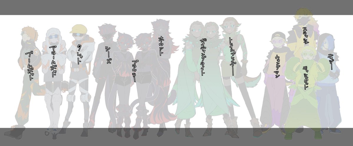 アビリティ擬人化